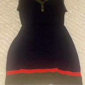 Stylish Black and Red Dress